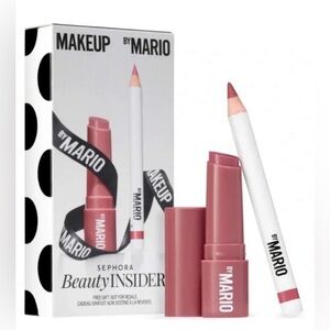 NEW- Makeup By Mario 2 Piece Set- Lip Serum & Lip Pencil